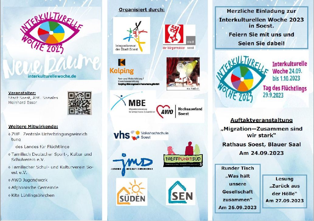 Flyer der Interkulturellen Woche
